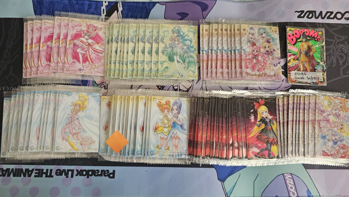 maple_torihiki8's tweet photo. 【交換】プリキュア ウエハース

譲▶画像参照

求▶今弾エクレール/グレース＆アース/過去弾ウィング/フラミンゴ/フレンディ

グレース＆アースとの交換は◇のみ

郵送でのお取引📮

検索からでもお気軽にお声掛けください。
よろしくお願いいたします。 https://t.co/HqYIDDsKdY