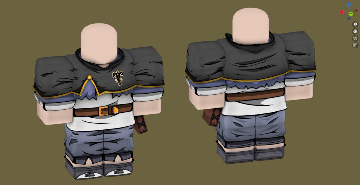 OerBM0's tweet photo. Asta model by me

For AnimeStarfall
@AnimeStarfall0 

#RobloxDev #3D #Roblox #3dart #blender #robloxart #AnimeStarFall https://t.co/Yj6aKX0sCm