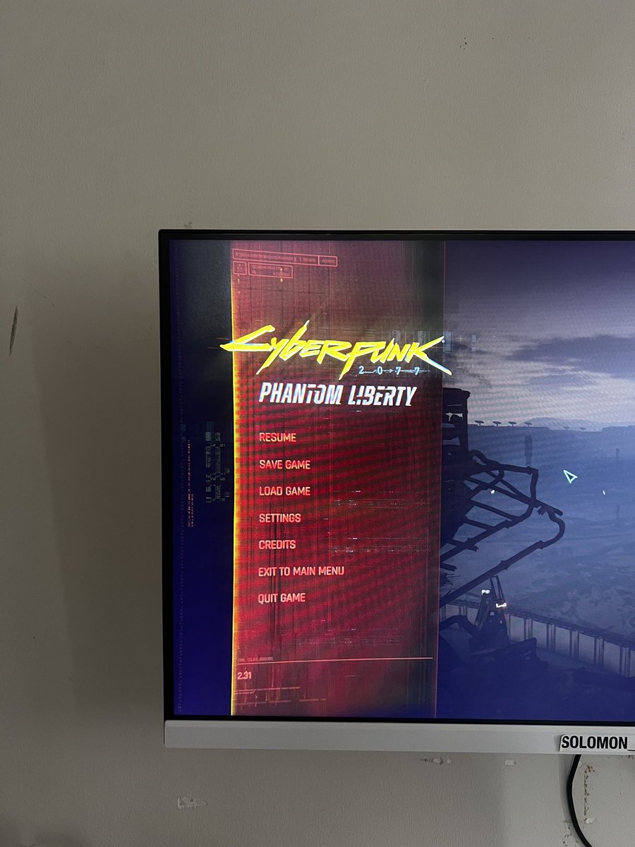 davidcanonigoo's tweet photo. about to play @CyberpunkGame Phantom Liberty DLC. 

What do you think about it?

No spoilers please.

#Cyberpunk2077 #gaming https://t.co/JRnHkVNy2A