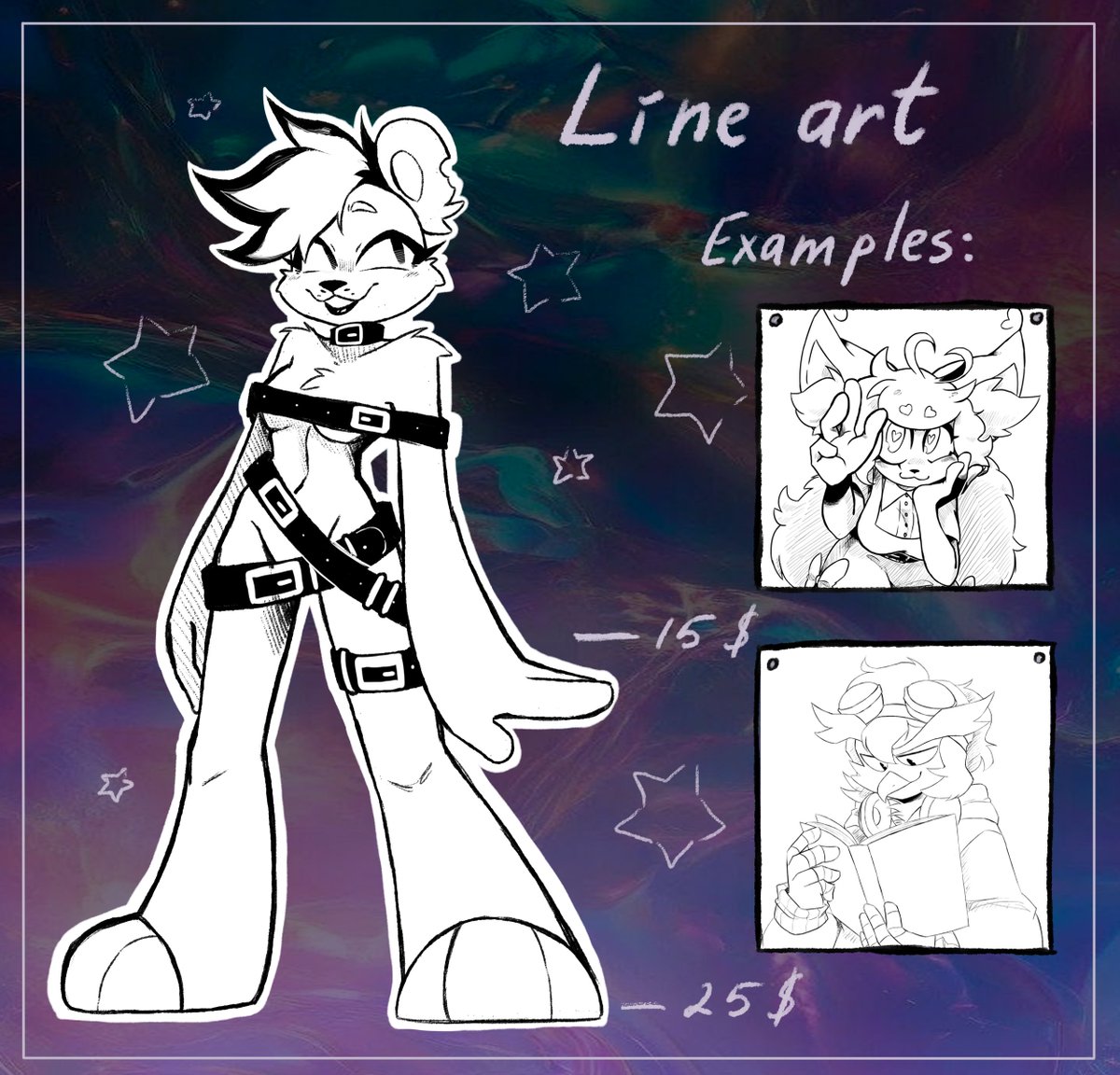 Angel79080's tweet photo. Commissions are open again!

I've also updated my commission price list. For now, I'll be opening only 2 slots https://t.co/NoxHAg5aaM