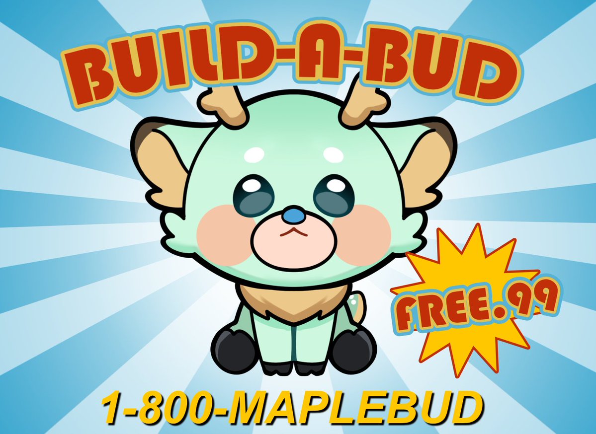 haruka_karibu's tweet photo. AFTER 6 YEARS, CHAT FINALLY HAS A FORM!!
🍀 INTRODUCING... THE MAPLEBUDS!!  🦌🍁

I want to give my community the opportunity to design their own lil' bud! Give them clothes, change colours - whatever you want to do to make them feel like you! 

DL + credits down below!! https://t.co/YK4OUID1Jz