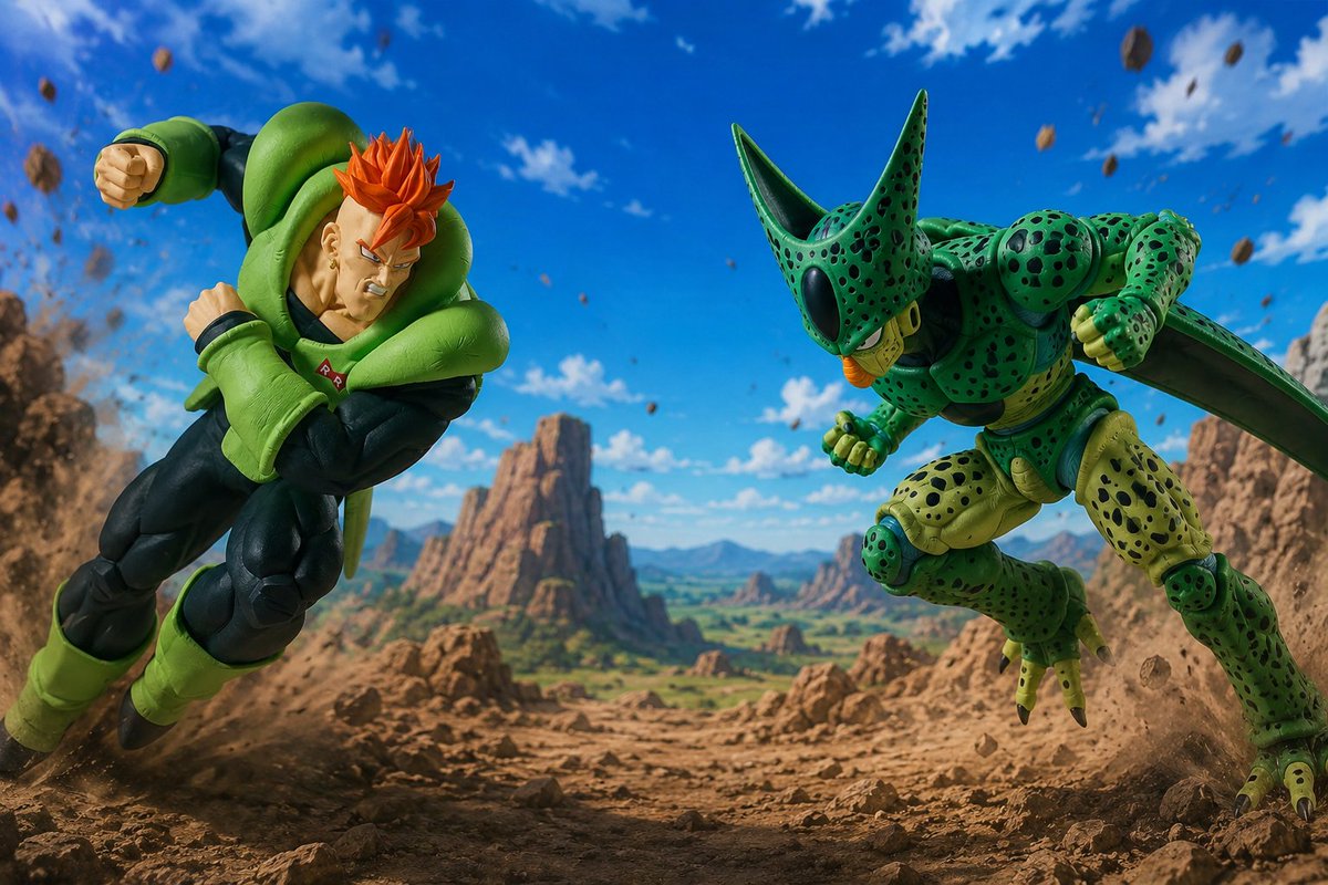 7月7日登場プライズフィギュア ドラゴンボールZ MATCH MAKERS セル VS