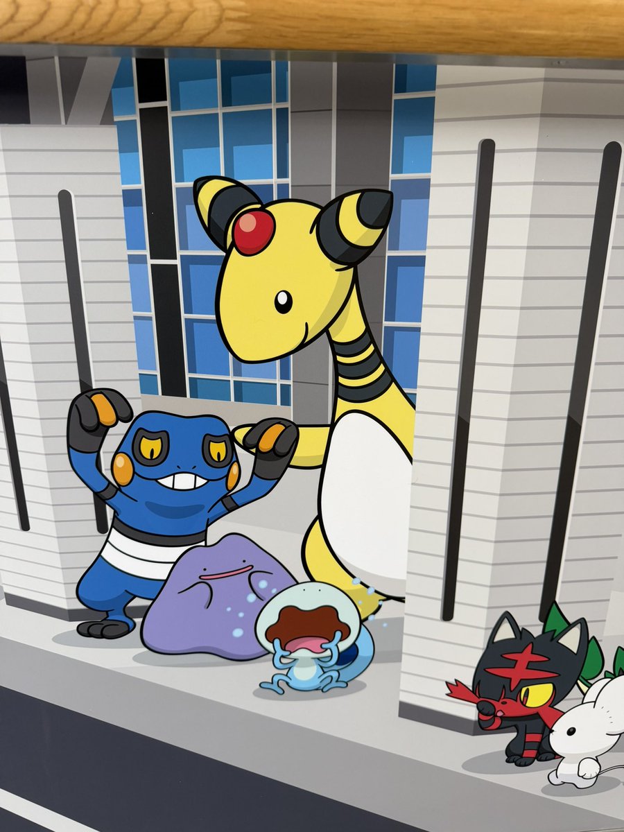 ympika25's tweet photo. デンリュウちゃんもいた！！ https://t.co/lGMk9T7vrj