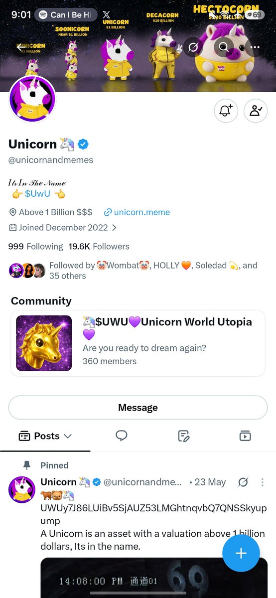 csaecia's tweet photo. @Chairman_DN @unicornandmemes followed @unicornandmemes and followed you on fomo 🙌

hoping to get some $UwU 👉👈

FOMO : csaecia https://t.co/4deTlEh49k