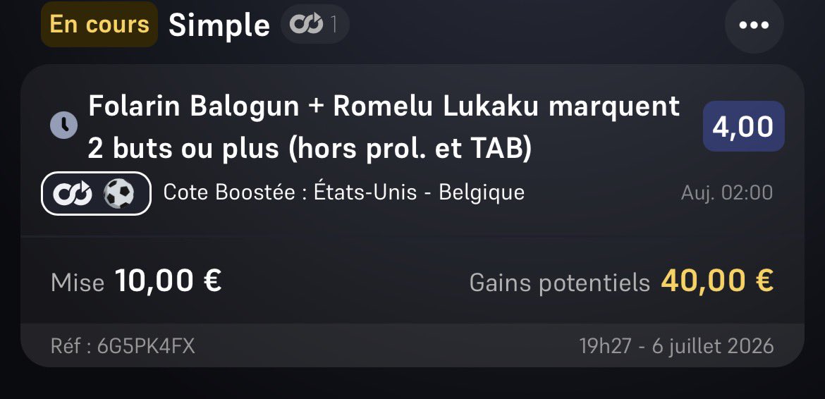 valetflou's tweet photo. @WinamaxSport C’est validé ou bien remboursé ? https://t.co/UD1MH9Ofkl