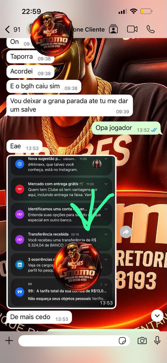 Fornecedorgnomo's tweet photo. Mais um clt que fez seu mês já, chama que libero o seu empréstimo clt em 10 minutos na sua conta, sem pagamentos futuros, sem dívidas✅🍀💸✍🏼

https://t.co/7t750cb94c https://t.co/g4FMe6D6Zj