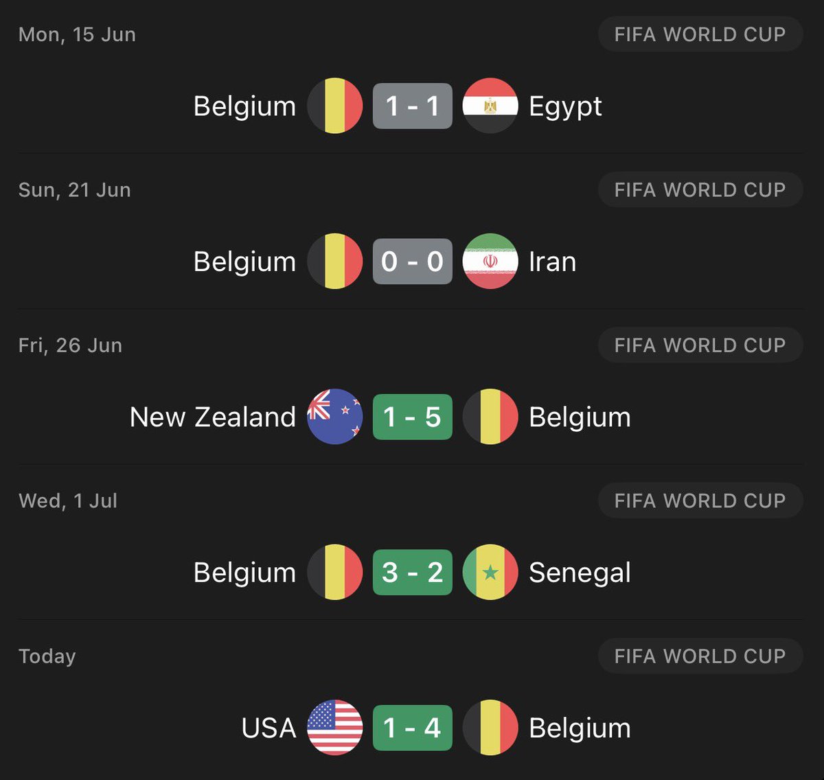 UTDTrey's tweet photo. Nah this Belgium comeback is INSANE https://t.co/oUOyRlWaqZ