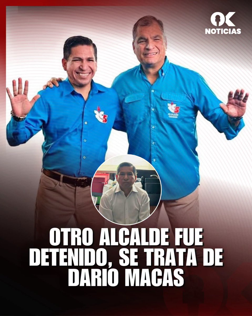 EDDREPLICA's tweet photo. @PEcuatorianaXD LOS MIEMBROS DE LA PANDILLA DE RAFAEL SIGUEN CAYENDO..   ESTOS ALCALDES Y PREFECTOS TRABAJAN PARA NARCO RAFAEL..  SIGUEN ROBANDO PARA EL... ES una ESTRUCTURA CRIMINAL LA DE LOS RC5.... https://t.co/l3YyLjXViF