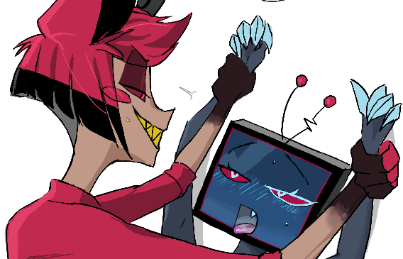 stella__sparks's tweet photo. I drew some hetbend Alvox stuff on an Alvox Magma yesterday! It was my first time participating in Magma, and I had a looot of fun. It is NSFW, so check it out via the Poipiku link below.
https://t.co/GEHUfvKNc3
#Alvox #Radiostatic https://t.co/sPGQAlc8xa