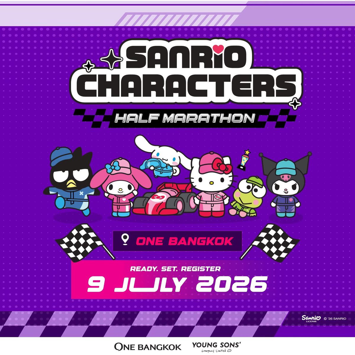 chingcbn's tweet photo. นอกจากงานวิ่ง ATM 2026 กำลังมีงานวิ่งของ Sario มาให้ลงด้วย
งานวิ่งจัดวันที่ 27 กันยายน 2026
มีระยะวิ่ง 1.7K  3.5K  7K  10k  17K  21K
ราคากับของที่ได้ตามรูปเลย
ส่วนตัวเคยไปวิ่งงานคิตตี้ผิวแทน พวกเสื้อ ผ้าขนหนู bib น่ารักเกิน ผู้จัดทำดีจริง
เริ่มสมัครวันที่ 9 ก.ค. 2026 10:00น. เป็นต้นไป

#SanrioCharactersHalfMarathon

#SanrioThai
