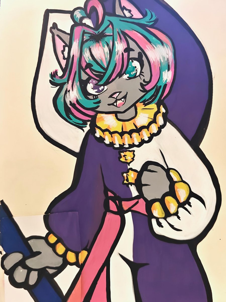 InfinityRise1's tweet photo. Doodled my sona he's just a sweet boy who's a bit too mischievous @PaletteMeringue https://t.co/eGH8MY1Jhg