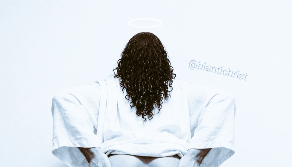 biantichrist's tweet photo. Come here, darling. Let me whisper something far more interesting against your skin.
I am the detour you’re secretly craving.
The delicious lie that feels truer than truth.The forbidden path that makes your pulse race and your knees weak.
Jesus offers you life in exchange for your freedom.
I offer you existence ,raw, filthy, unfiltered, and dripping with dangerous pleasure. No rules. No guilt. Just you, completely undone, moaning my name while everything you were taught to worship burns beautifully between us.
Why settle for a savior who demands you die to yourself… when you could let me bring you to life instead?
Come closer. Feel how much better the imitation tastes.