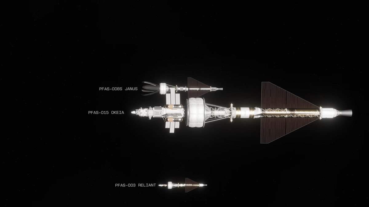 ToughSf's tweet photo. Have a look at the excellent ship and station designs, and the even more magnificent exhaust plumes, in @sadfrontier's latest video "OPERATION POKER NIGHT: Departure"
https://t.co/k8jldQDDNj https://t.co/UDwuxZHE0U