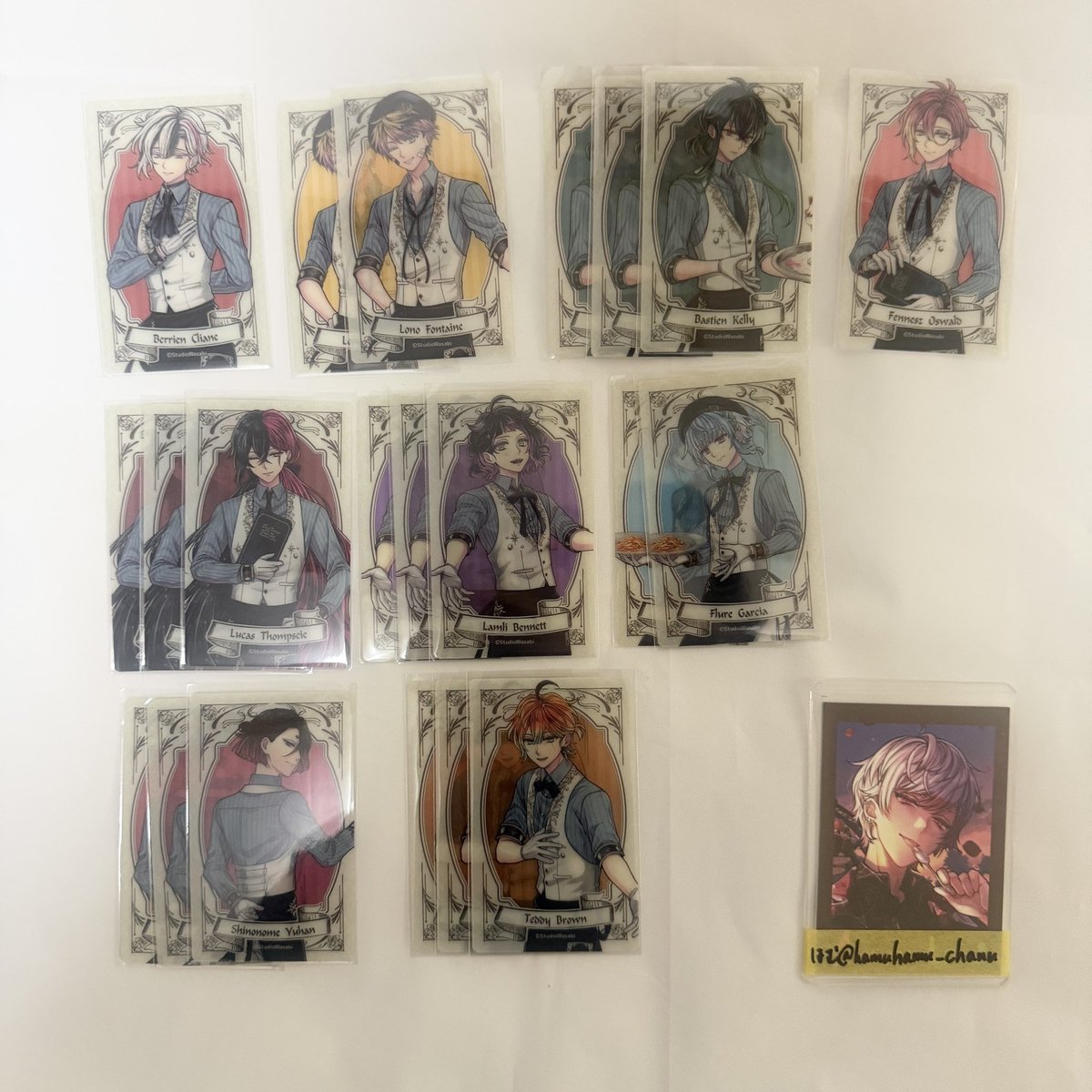 hamuhamu_chanu's tweet photo. 【交換 譲渡】悪魔執事と黒い猫 あくねこ Royal Rose Tea Party トレーディングクリアカード

求 アモン≫定価+送料

譲 画像参照

ツリーに店員カード、特典の募集もございます。
検索からもお気軽にお声がけくださいませ🌸 https://t.co/71mKOvxqAV