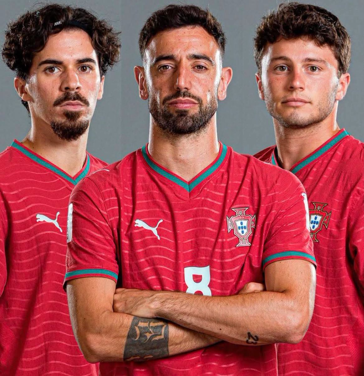 NoodleHairCR7's tweet photo. World Cup 2026:

Vitinha: 5 Games, 0 Goals, 0 Assists
Bruno: 5 Games, 0 Goals, 1 Assist
Neves: 5 Games, 1 Goal, 0 Assists https://t.co/sdwDteGcmr