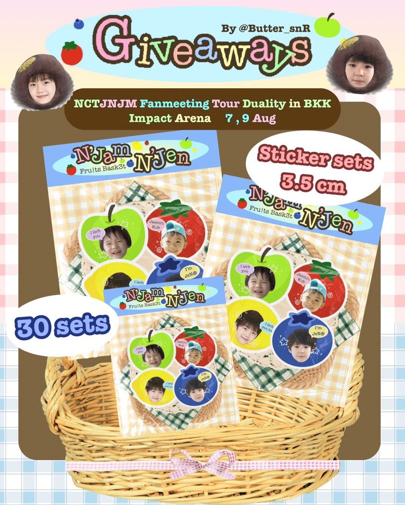 mymelnodyy's tweet photo. Giveaways ݁ ˖Ი𐑼⋆
💭 pls kindly rt ˚˖𓍢ִ໋🪽

𐙚 NCTJNJM Fanmeeting Tour in BKK 

🤎 Sticker 30 sets ୨ৎ

Location : Impact Arena 
Date : 7 , 9 Aug ⭐️
Time : TBA

 #NCTJNJM_FANMEETING_TOUR 
#NCTJNJM_FANMEETING_TOUR_DUALITY https://t.co/oVpG1rFNHm