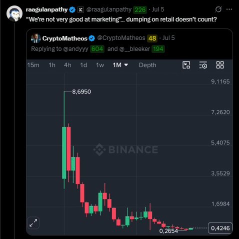 hankisinvesting's tweet photo. 🚨 CRYPTO CARD DRAMA: KAST EXPOSED 

(EtherFi vs Kast)

A breakdown:

Mike from EtherFi
Raagulan from KAST

> Mike does a QRT to a user who tested 5 cards (image 1)

he essentially says, "EtherFi has the best product but our marketing sucks."

> Raagulan makes a post about Mike's post and started the drama w/ a heater (image 2)

> Mike responds calling KAST scammers and Raagulan a con artist (image 2)

> Mike then EXPOSES KAST's horrible terms of service
(image 3)

> there has been ZERO response so far..

so I looked into it more.. 

any assets deposited are immediately a deemed disposition in lots of countries

on top of that.. 

KAST charges you for failed transactions (image 4)

the cherry on top?

if you transfer assets to KAST you are effectively selling them to KAST which is a taxable event

i can't believe this app is free