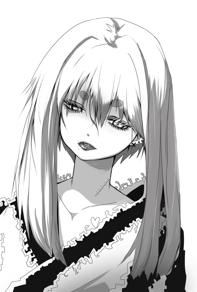 Post by こまいぬ(狛犬) on X: 白黒 #oc