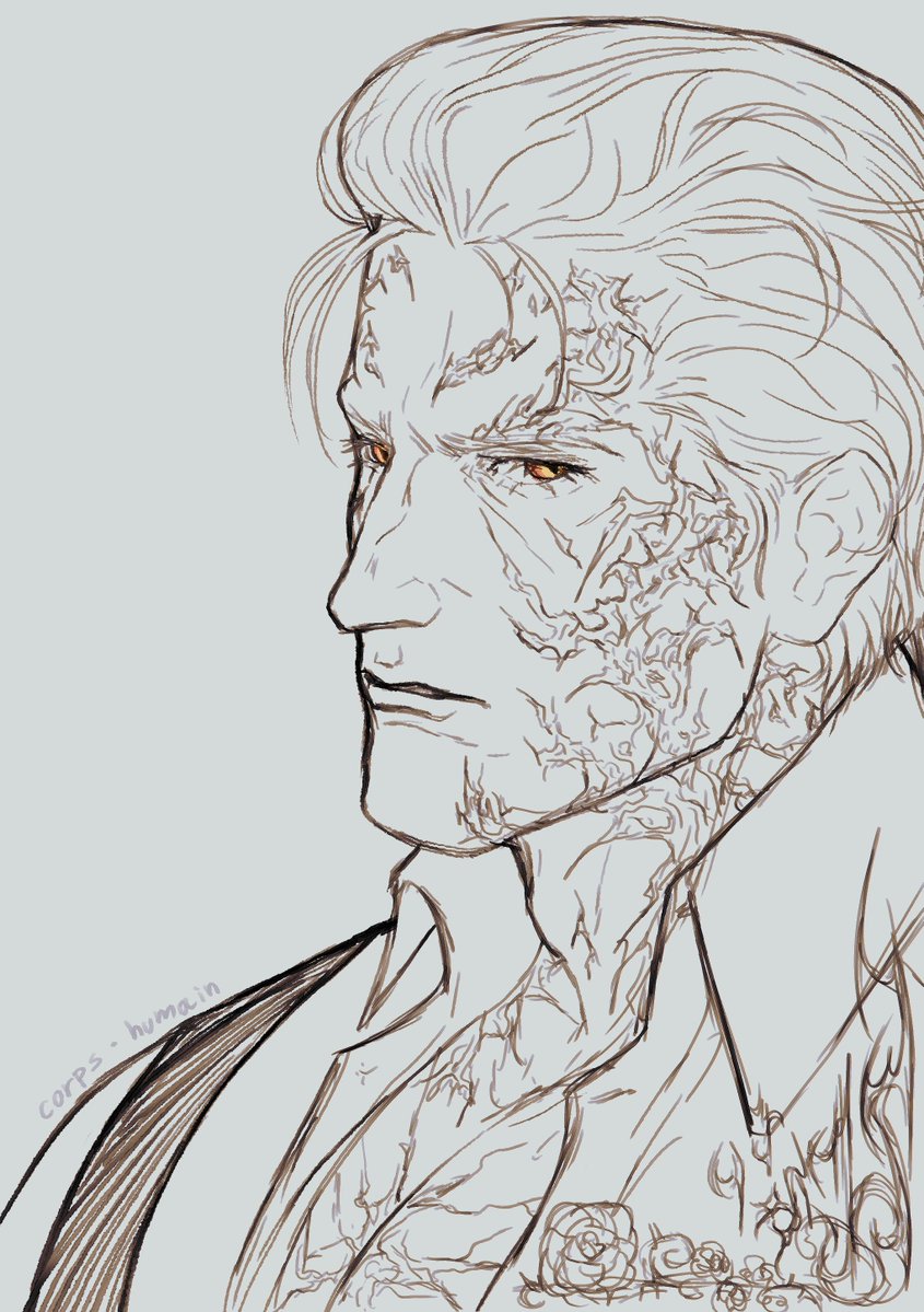 crpshmn's tweet photo. i really really really like uroboros wesker and his scars 
#albertwesker https://t.co/g0S9cAsDm9