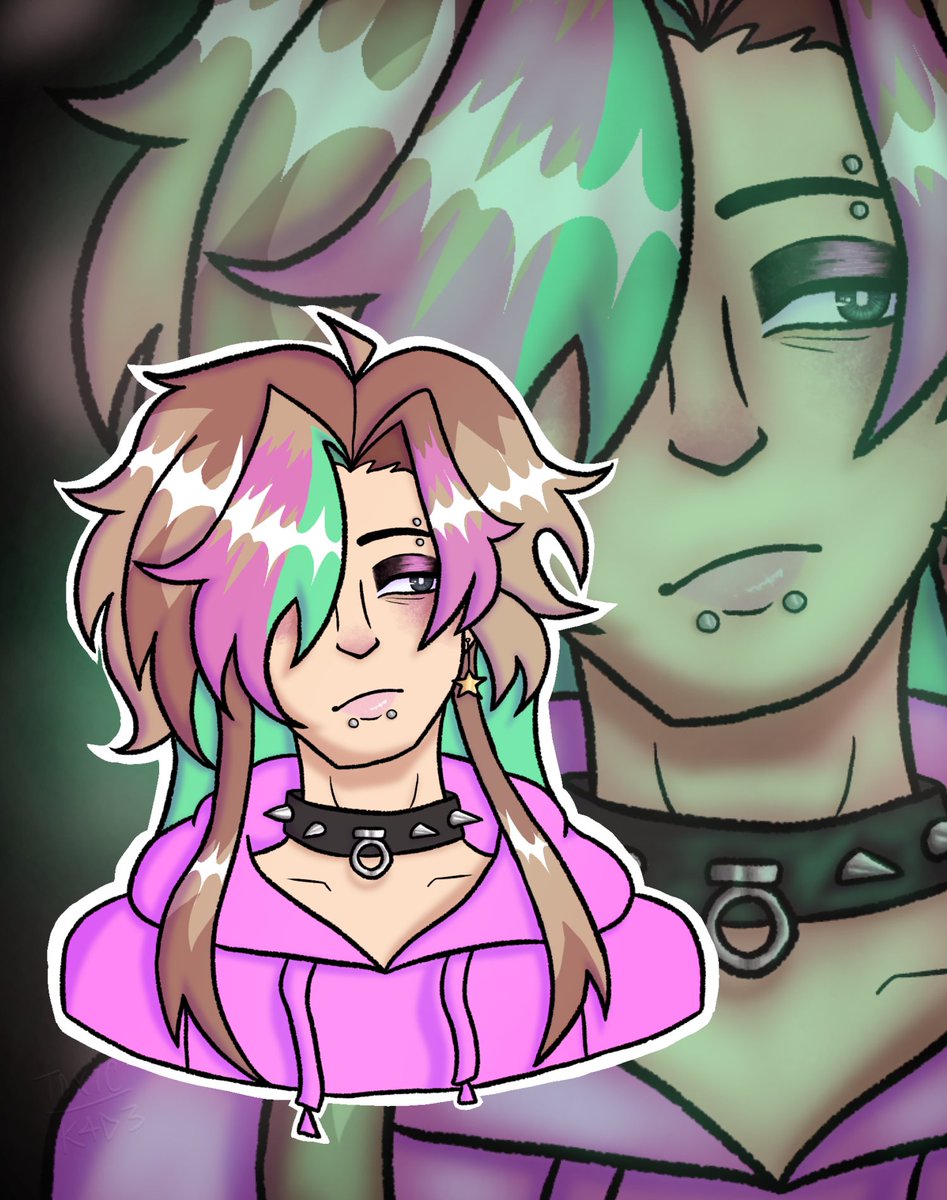 Toxickade's tweet photo. @ShinRaHitokiri Some recent art I did for art fight! I'm down to take commissions anytime if anyone is interested! https://t.co/vTlHPMjO9k
