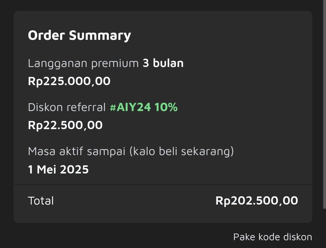 kawanzenius's tweet photo. TAHUN AJARAN BARU belajar di Zenius! Biar paham sampe ke akar-akar!
Mau lebih hemat? 👉 Gunakan kode: AIY24🔥 untuk promo spesial gak bikin kantong jebol!🎯

📍Save kode referral Zen: AIY24‼️

bimbel online belajar utbk snbt tryout  promo referral to mandiri ujian um diskon https://t.co/dKGN23T53b