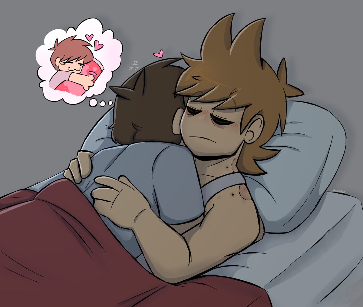 OakieBun12's tweet photo. they sleep
#eddsworld #tordedd https://t.co/SdO2SOPBHJ