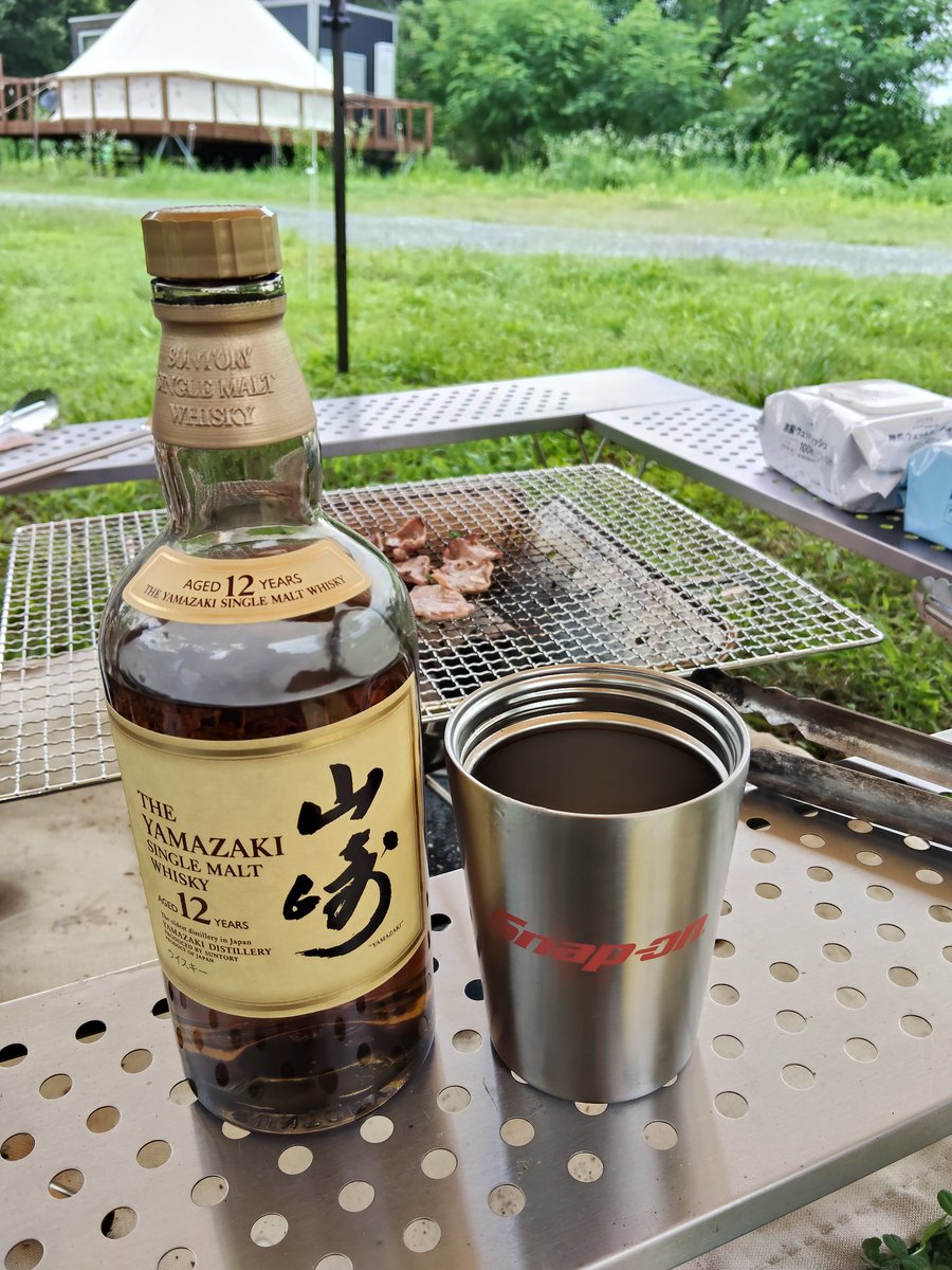 シュタイフベァ存在感あり。お得になりました。 慣れてしまうとあれだけど、シビックで昼からバーベキューして山崎12年