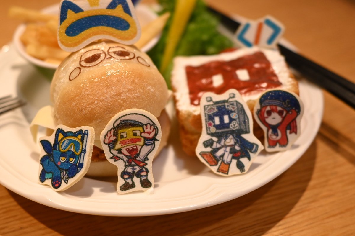 rakoskey's tweet photo. 1人でスイパラコラボ行ってきました
美味しかったです！お腹いっぱいです！

・うぉうぉかみ×ちょれのひとくちランチプレート
・わどとこうたんのマンゴーオレンジドリンク、バニラアイスを添えて
・後味スッキリ陰キャ転生と化身の理想の白ブドウドリンク

#50クラスイパラ https://t.co/UEIHKtpyBa