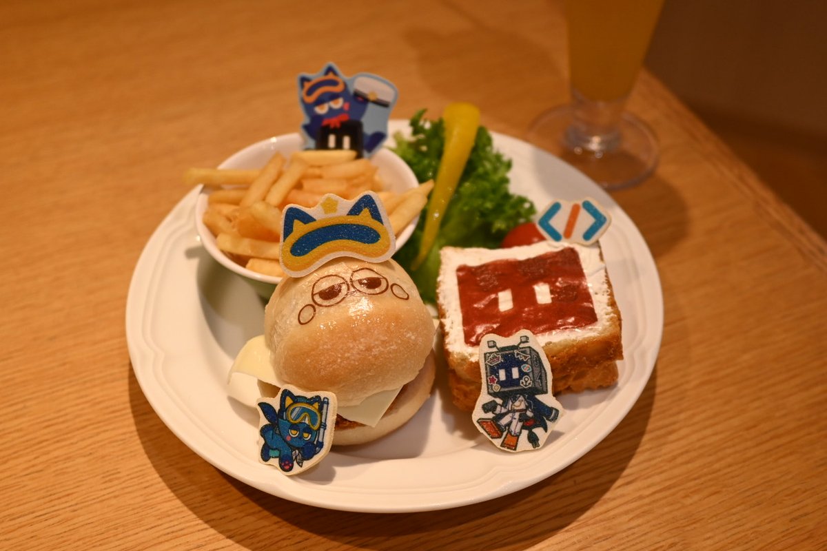 rakoskey's tweet photo. 1人でスイパラコラボ行ってきました
美味しかったです！お腹いっぱいです！

・うぉうぉかみ×ちょれのひとくちランチプレート
・わどとこうたんのマンゴーオレンジドリンク、バニラアイスを添えて
・後味スッキリ陰キャ転生と化身の理想の白ブドウドリンク

#50クラスイパラ https://t.co/UEIHKtpyBa