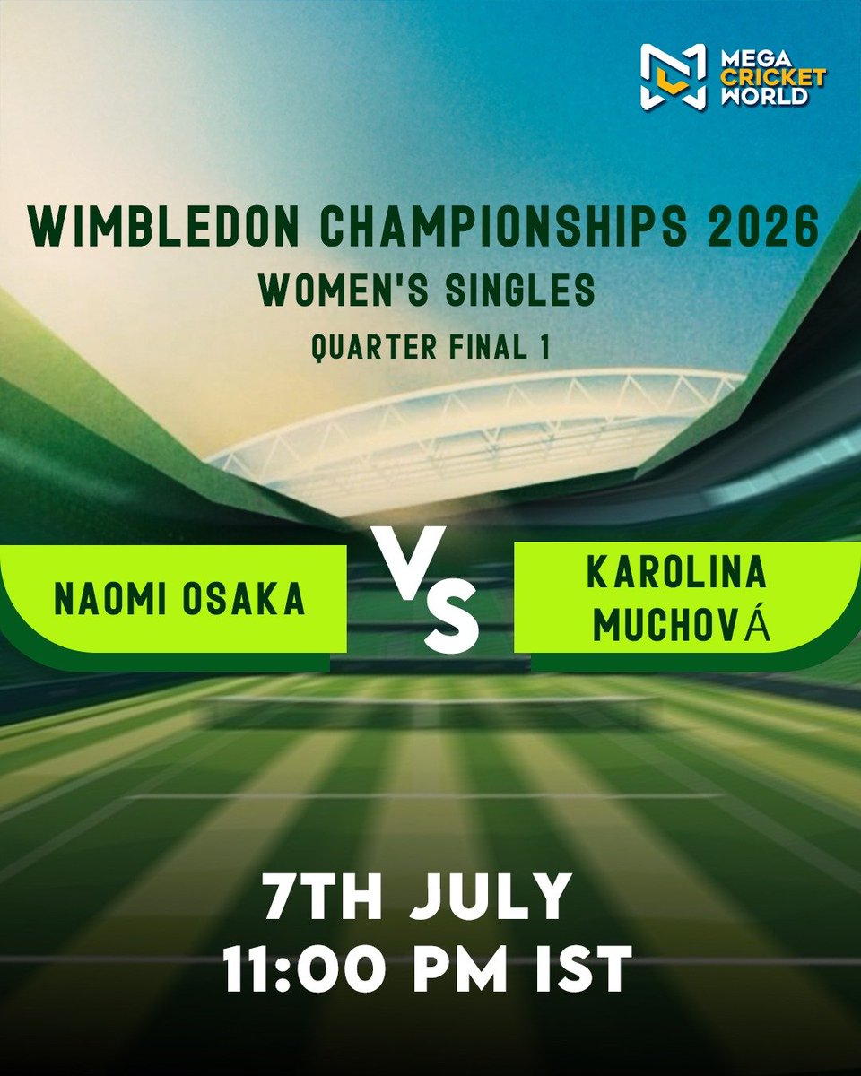 mcworldsocial's tweet photo. The Wimbledon Quarter-finals are here! ๐พ
The stakes are higher, the competition is tougher, and every point matters. The odds are outโwho are you backing to reach the semi-finals?
https://t.co/kCKXnTKDOl
#Wimbledon #QuarterFinals #Tennis #MatchPrediction #GrandSlam https://t.co/GIcxKsjBxh