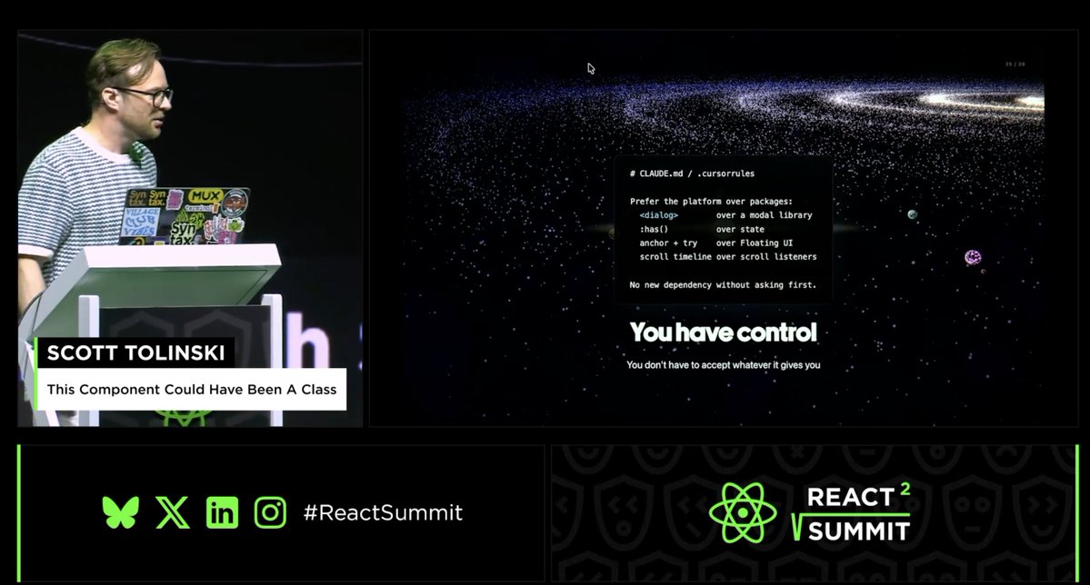 React Summit 🔥The biggest React conference tweet media