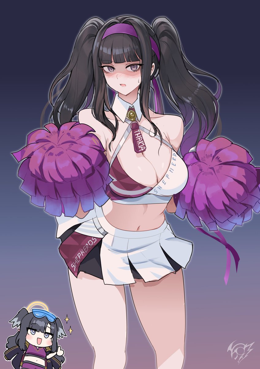 revolverwing's tweet photo. Cheer Squad (?) Tharja https://t.co/A8gv1vimbB