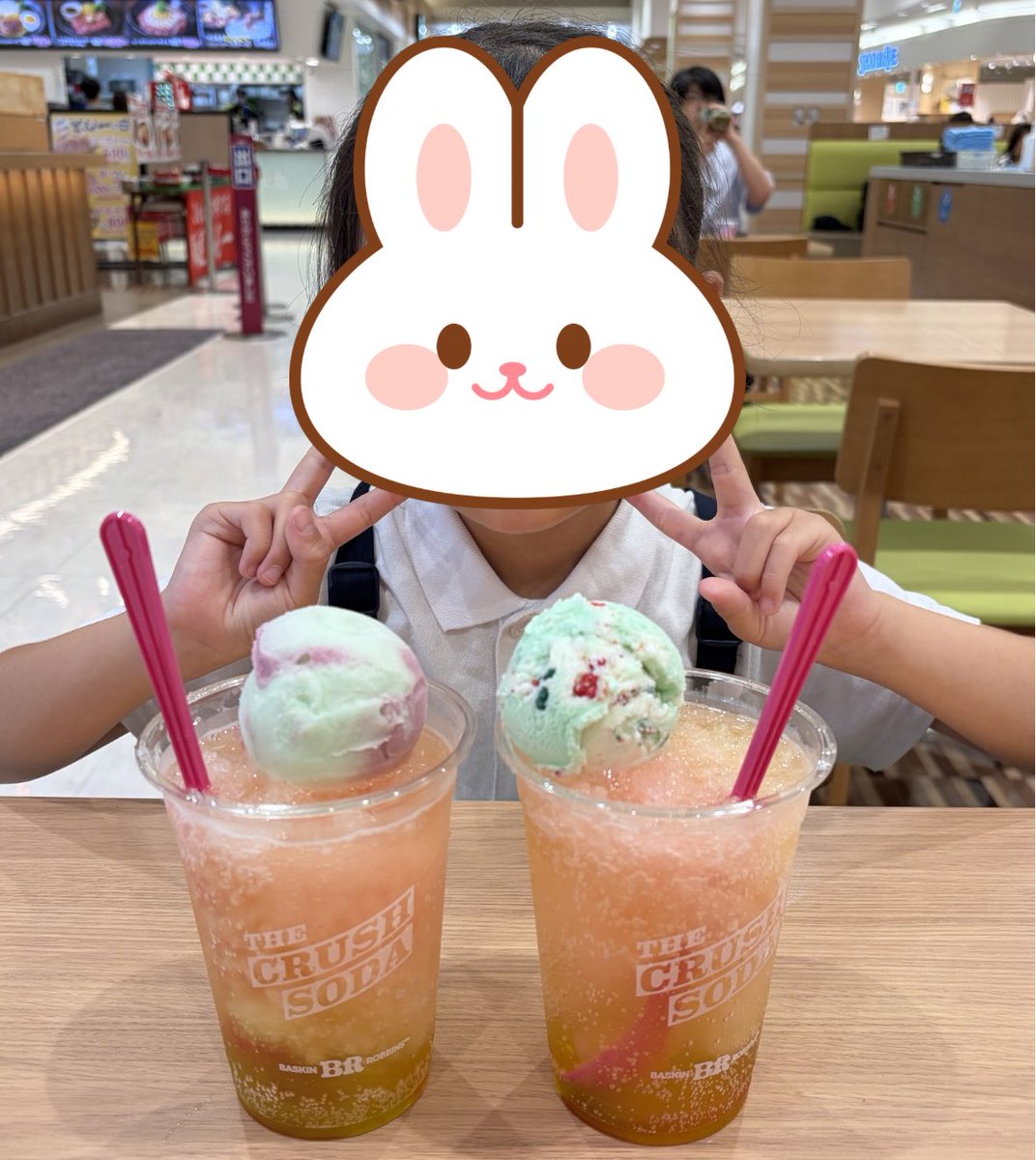 kenchannel07's tweet photo. 病院帰りからのお忍びデート🍦🌈

ねぇねとママには内緒ね🤫

って言うとニヤニヤ嬉しそうで愛おしい🥰 https://t.co/z9QGIpK6u7
