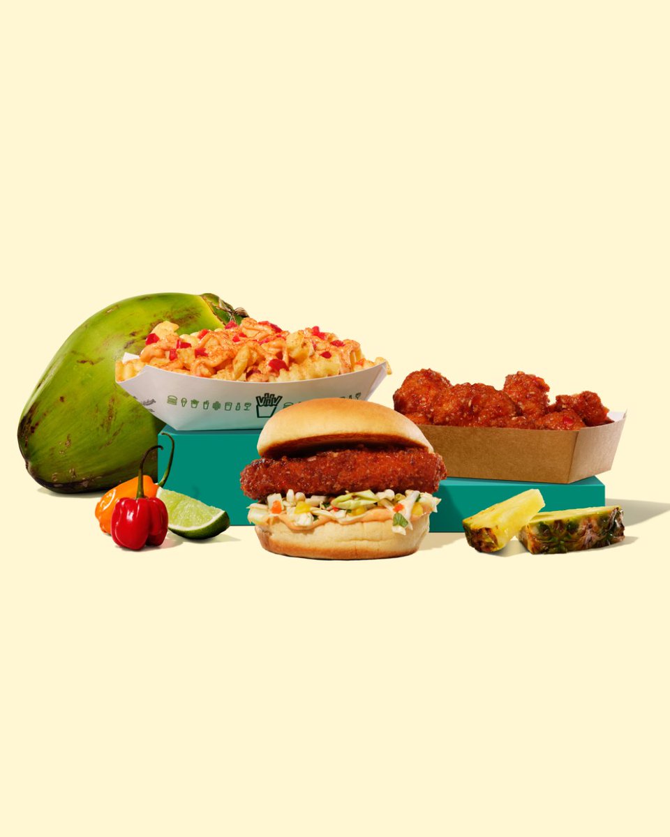 shakeshackUK's tweet photo. THE ISLAND IS CALLING! 🌴🥥

Grab a taste of the tropics with our new Island menu. 

🍔Island Chicken Burger
🐔Island Chicken Bites
🍟Island Fries
🍍Piña Colada Shake
🥤Sparkling Passion Fruit Mojito

Available for a limited time only!

#shakeshackuk #limitedtimeoffer https://t.co/txefyxhf6U