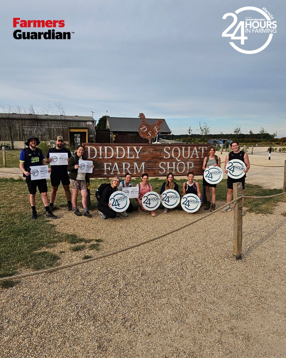 FarmersGuardian's tweet photo. And they're off! The FG team have started their 24-hour #farm24 Big Farm Walk to raise money for @farmsforcitychildren and @yellowwelliesuk

By 7am tomorrow they will have covered 70km of Cotswold countryside😲 wish them luck!

We'll be keeping you updated on their progress and you can donate using the link in our bio 👣 @rabicharity @morrisons @lens_light2022 @yellowwelliesuk @farmsforcitychildren