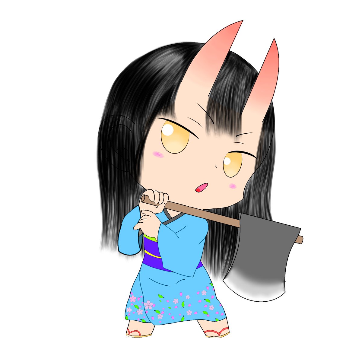 irumugaruto's tweet photo. 愛染鬼姫様、
木こら〜鬼姫ちゃん
侍鬼姫ちゃん
を描いてみました〜♪⁽⁽◝( •௰• )◜⁾⁾
#FAizen https://t.co/TnTY06uhVr