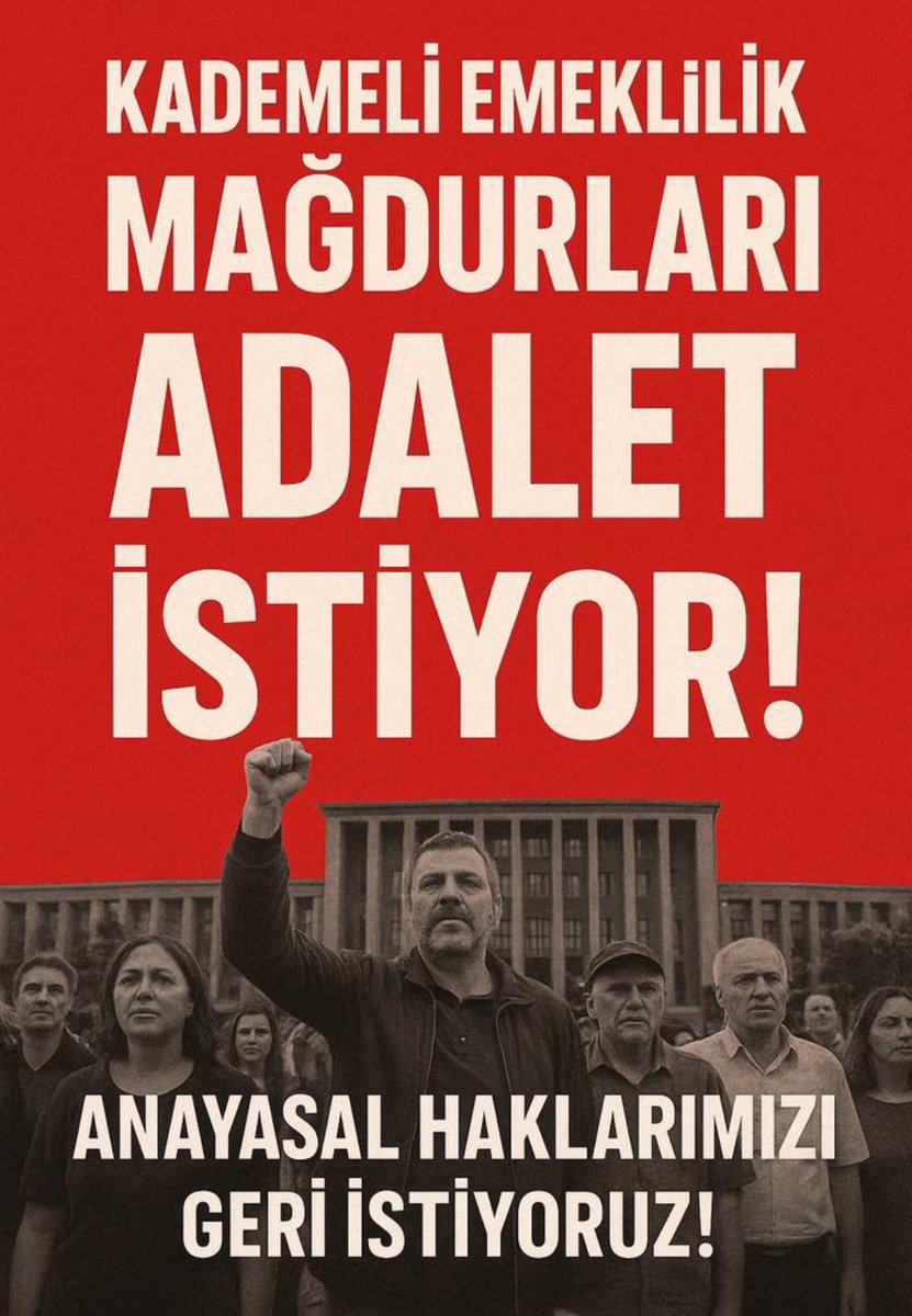 siyahbeyazanne's tweet photo. @tcsavunma BİZ KİMİN VATANDAŞIYIZ ????
Bizler Kademeli Emeklilik bekleyen 
3.6 milyon mağdur edilmiş emekçiyiz  ailelerimizle birlikte 10 milyon seçmen vatandaşız yetkililerden lütuf değil mağduriyetimizin giderilmesini bekliyoruz Acil olarak Yasalaşmalıdır #KademeçıksınArtık 
@EmadDernegi https://t.co/kZ1XxaEGbL