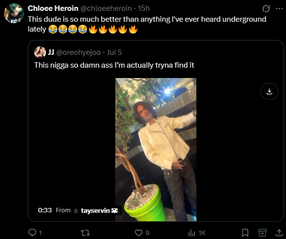 bringbckindies's tweet photo. @chloeeheroin stay off them drugs https://t.co/B8A67mbQsS