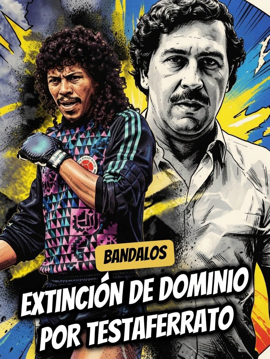 BandalosSC's tweet photo. Juez de Medellín decreta la extinción de dominio sobre la casa de René #Higuita en El Poblado. La Fiscalía demostró con pruebas grafológicas y firmas falsas que el predio perteneció a #testaferros del Cartel de Medellín. https://t.co/l1sIPyp5Yw