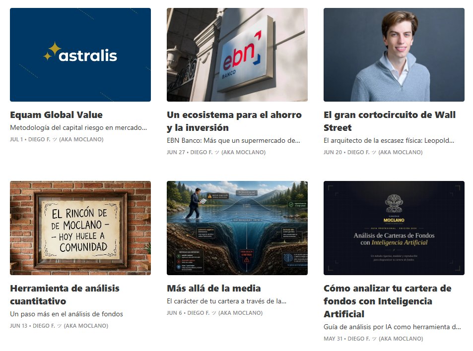 MoclanoD11's tweet photo. Cosillas que podéis encontrar en mi niuslete. Las finanzas y la inversión vistas desde distintos ángulos, con herramientas gratuitas de análisis y espíritu de comunidad activa. [El rincón de Moclano]. https://t.co/AiNMjosVI0