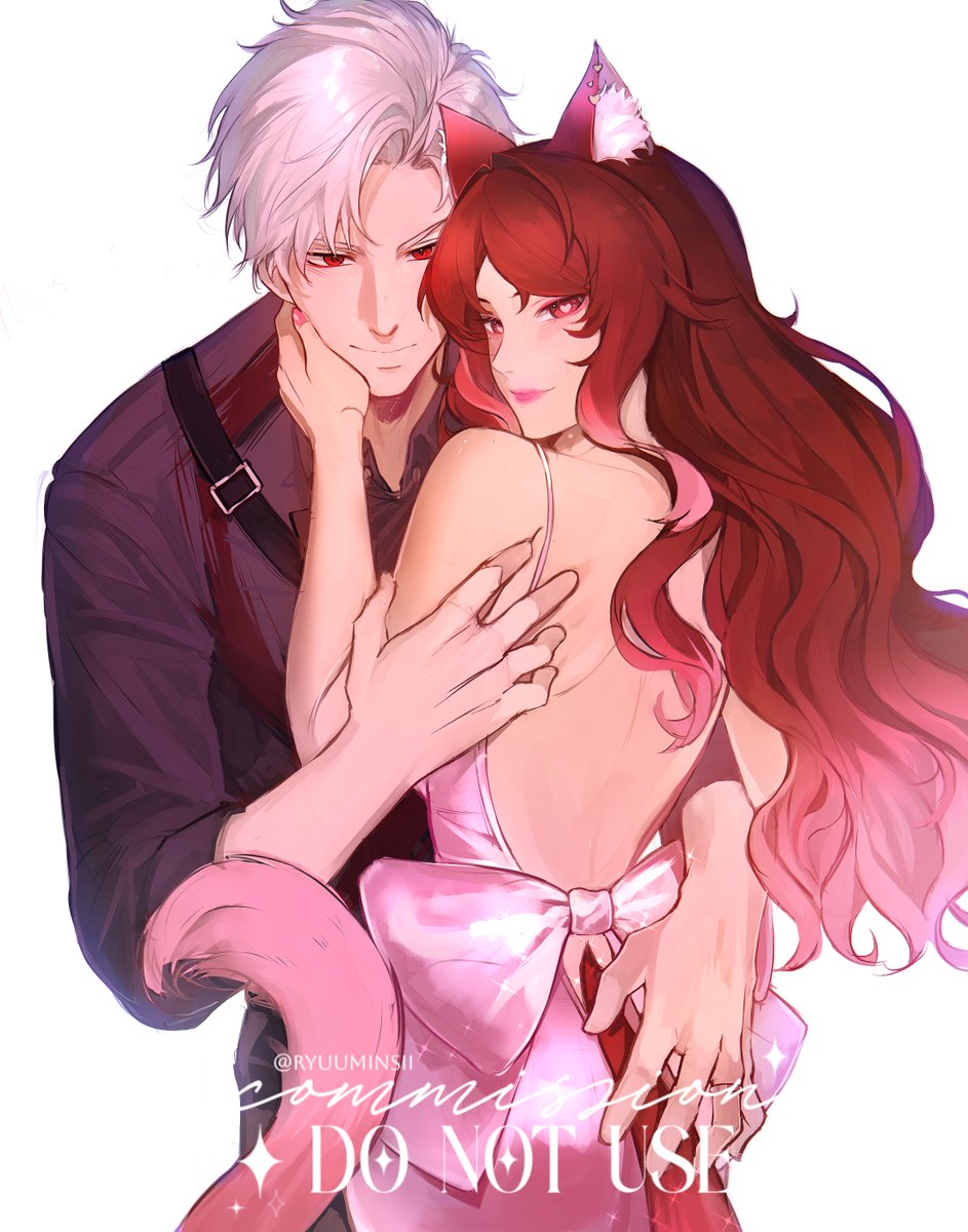 ryuuminsii's tweet photo. Couple commissions! 💗

#commission_art https://t.co/Y92QNISxmi