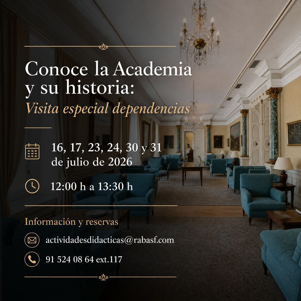 rabasf's tweet photo. Un recorrido por la historia y la vida de la Real Academia de Bellas Artes de San Fernando desde sus inicios hasta nuestros días.

¡Apúntate! toda la información en nuestra web
https://t.co/P8n0hdr8WB https://t.co/hnLtR08b1M