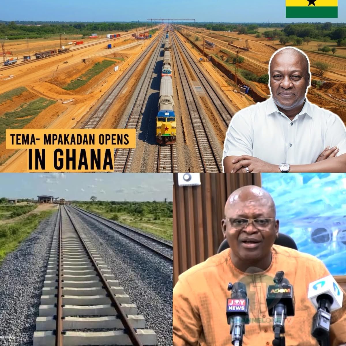 CitizenTechiman's tweet photo. Breaking: Ghana secures $21m EU grant to complete Tema–Mpakadan railway works https://t.co/BZ6vOq7S5J