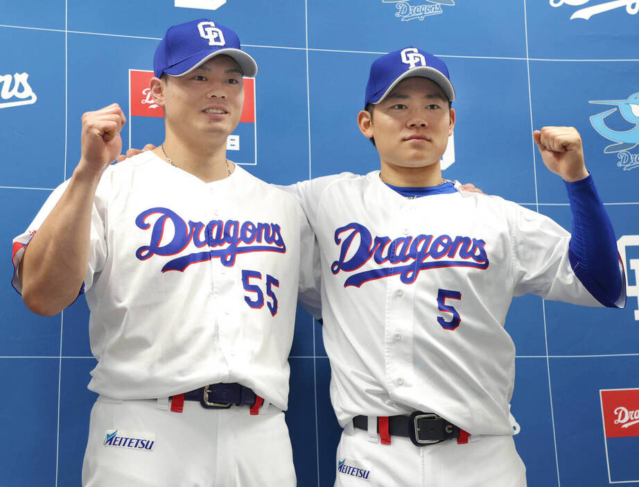 gnomotoke's tweet photo. 【球宴】村松開人と細川成也がファン投票で選出　村松は約3万5000票差をひっくり返して遊撃トップ「気にしてなかった。一度は経験してみたい舞台」 https://t.co/X4CZ4ZVeEg

ファン投票最終結果が7日、発表され、中日からは遊撃手部門で村松開人内野手と、外野手部門で細川成也外野手が選出された。 https://t.co/Jp5UwELiul