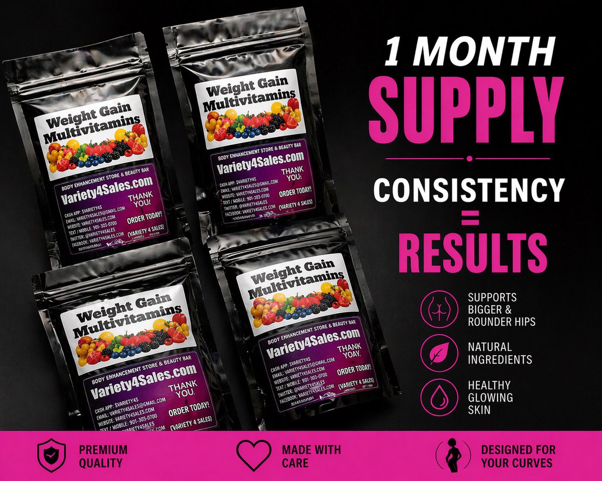 Variety4Sale's tweet photo. GML Fruit Promote Appetite Stimulant Supplement Gainer (20 Vitamins) ๐ https://t.co/I8rW8iPbyn
4 PACKS RECOMMENDED
#Gains #HowToGainWeightFast #GainWeight #WeightGain #WeightGainJourney #Transformation #SuperApeti #Apetamin #WeightGainer #Petite #Fit #GmlApetiย #ApetaminSyrup https://t.co/iym0J2C9cD