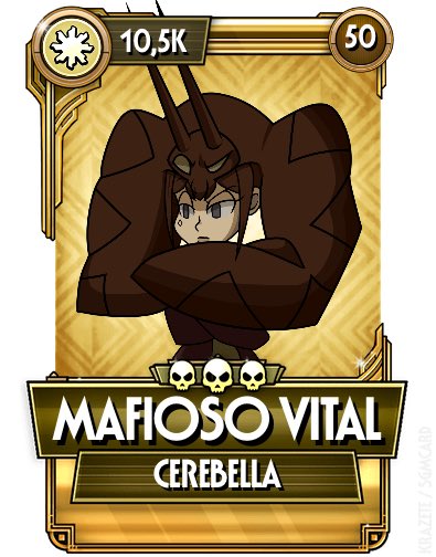 _BrainNelly_27's tweet photo. Oh, una nueva variante de Cerebell- 
¡¿VITALE?!
#skullgirls #skullgirlsfancard #cerebellaskullgirls https://t.co/AaTsMSwk5S