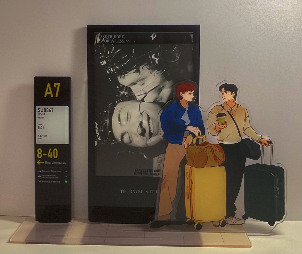 SEPTTTTT7's tweet photo. hollanov &amp; hudcon
✈️ Ready？ https://t.co/b4WgBhco2L