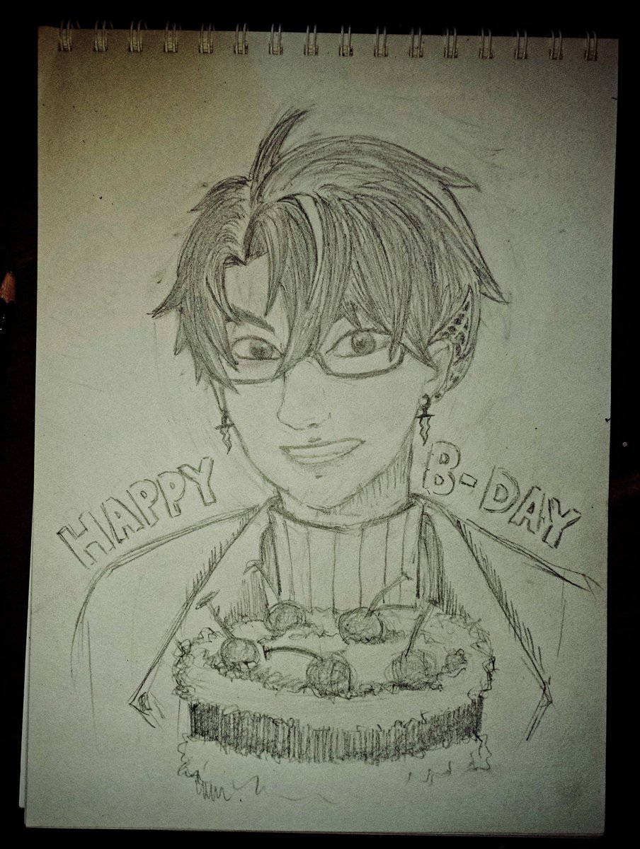 ma0sy4's tweet photo. Happy Birthday Bang Juna 🥳🎉
#Artjuna #ArkanaDays

Sorry for the rough sketch, ini pertama kalinya aku menggambar lagi setelah bertahun-tahun tidak menggambar. https://t.co/FboZGdtqRr