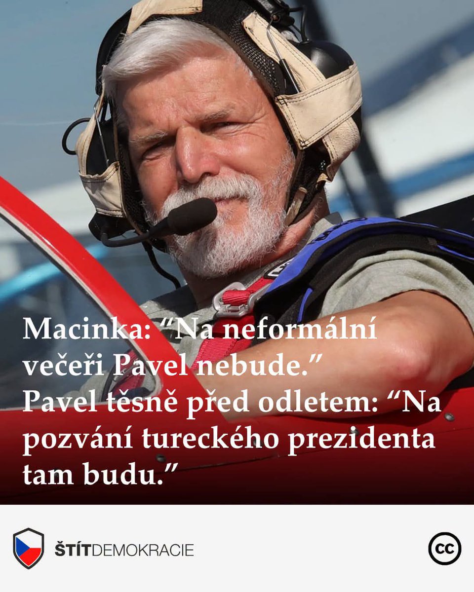 OndraKaluza's tweet photo. Macinka moc arogance. Skvělý prezident Pavel 👍 https://t.co/PJmvvpxFTL