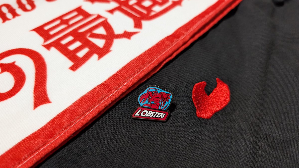 MBS ピンバッジ LIVELOBSTER2026 のグッズ届きました！ ピンバッジ可愛い！ ピンバッジ